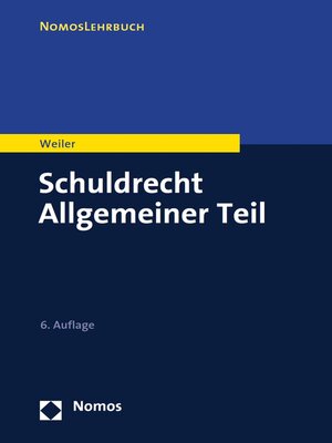 cover image of Schuldrecht Allgemeiner Teil